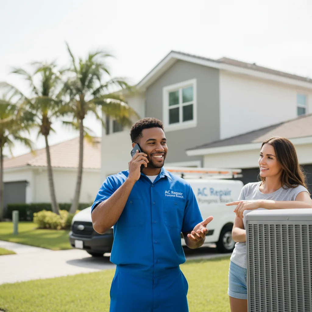 AC Repair Pompano Beach customer support in Redby